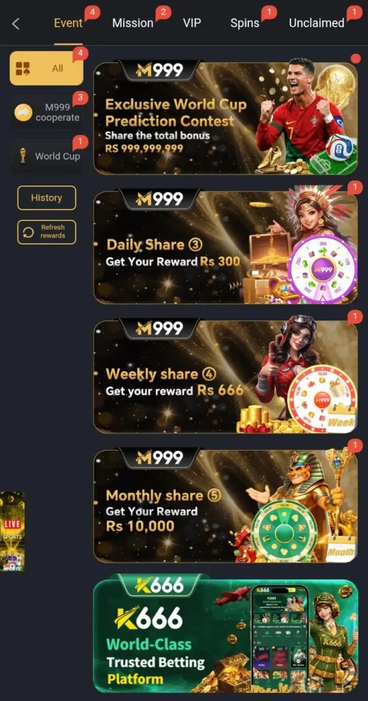 m999 promo